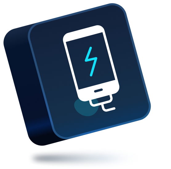logo - charging port